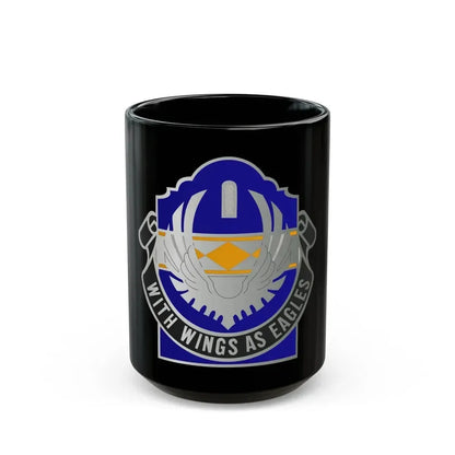 168 Aviation Group (U.S. Army) Black Coffee Mug 15oz - Go Mug Yourself
