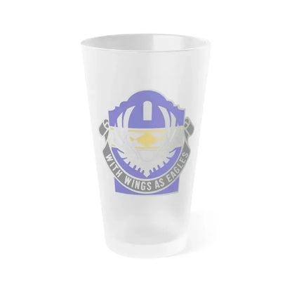 168 Aviation Group (U.S. Army) Frosted Pint Glass 16oz Default Title - Go Mug Yourself