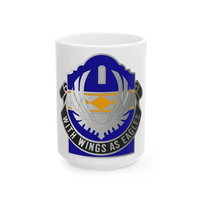 168 Aviation Group (U.S. Army) White Coffee Mug 15oz - Go Mug Yourself