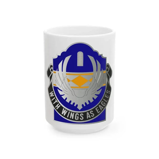 168 Aviation Group (U.S. Army) White Coffee Mug 15oz - Go Mug Yourself