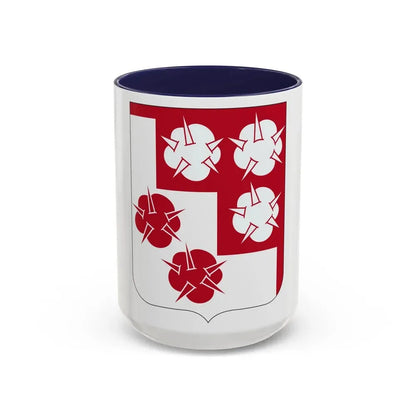 168 Engineer Battalion 2 (U.S. Army) Accent Coffee Mug 15oz Navy - Go Mug Yourself
