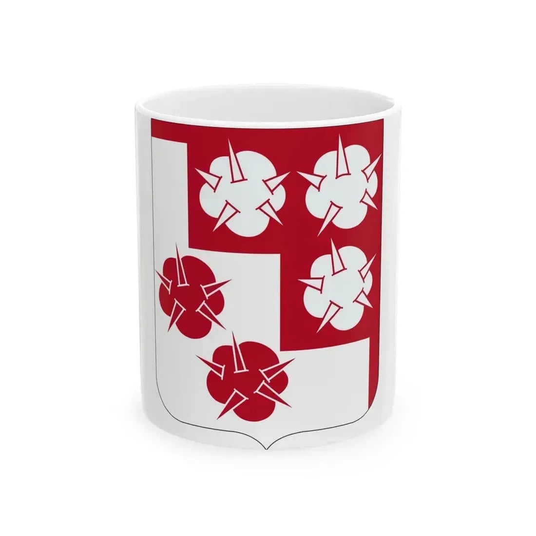 168 Engineer Battalion 2 (U.S. Army) White Coffee Mug 11oz - Go Mug Yourself