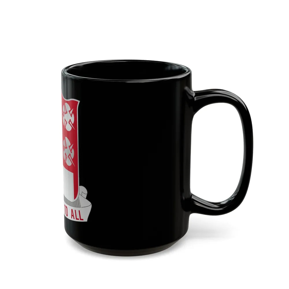 168 Engineer Battalion (U.S. Army) Black Coffee Mug-Go Mug Yourself