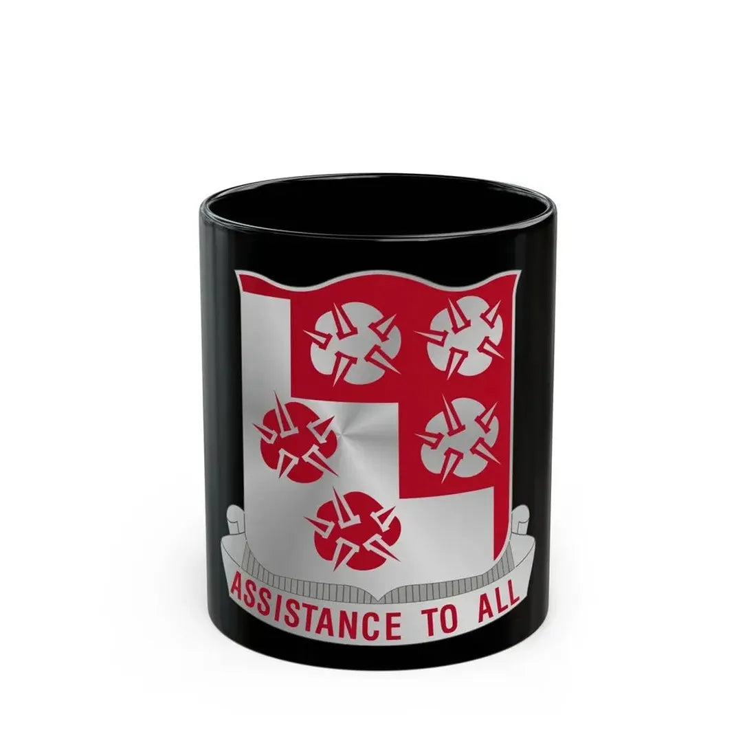 168 Engineer Battalion (U.S. Army) Black Coffee Mug 11oz - Go Mug Yourself