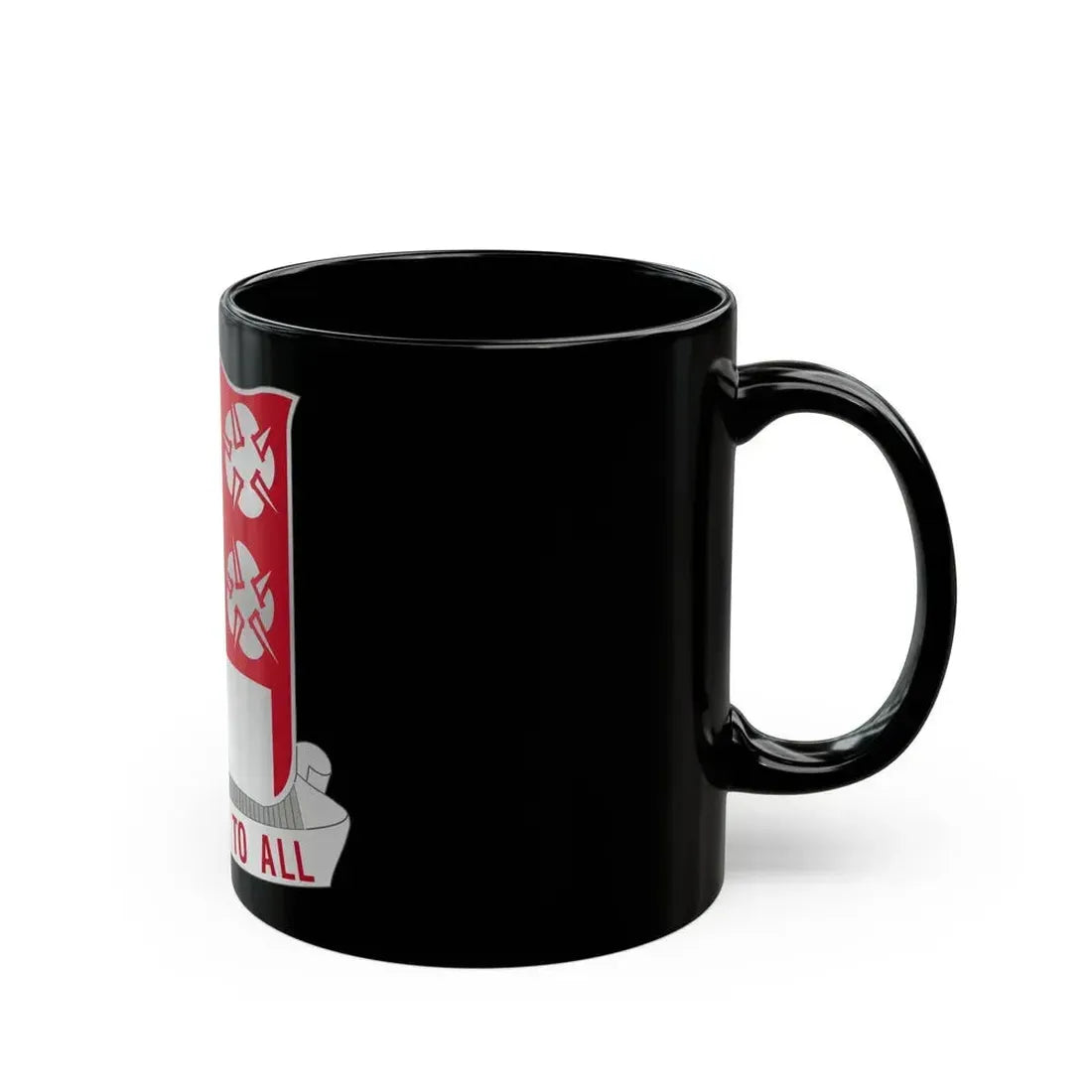 168 Engineer Battalion (U.S. Army) Black Coffee Mug - Go Mug Yourself