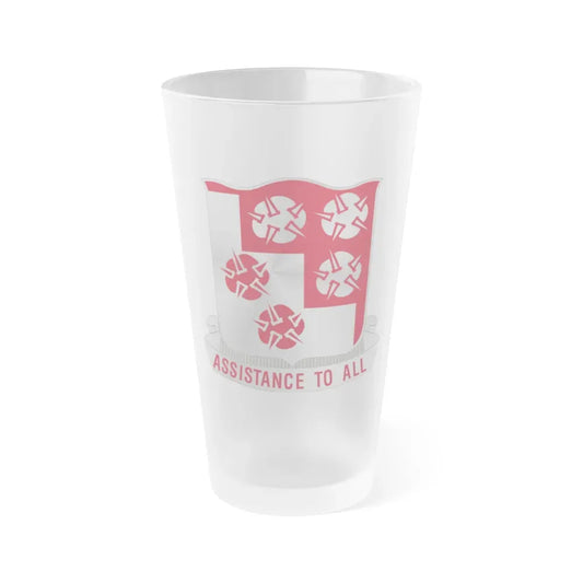 168 Engineer Battalion (U.S. Army) Frosted Pint Glass 16oz Default Title - Go Mug Yourself