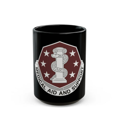 168 Medical Battalion (U.S. Army) Black Coffee Mug-15oz-Go Mug Yourself