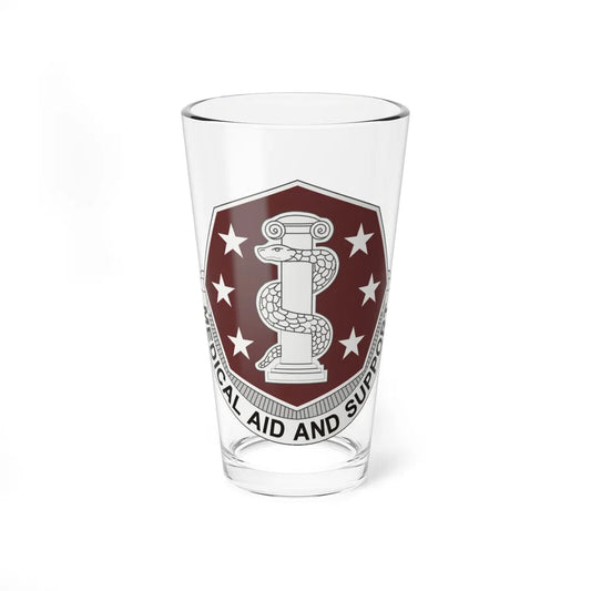 168 Medical Battalion (U.S. Army) Pint Glass 16oz-16oz-Go Mug Yourself