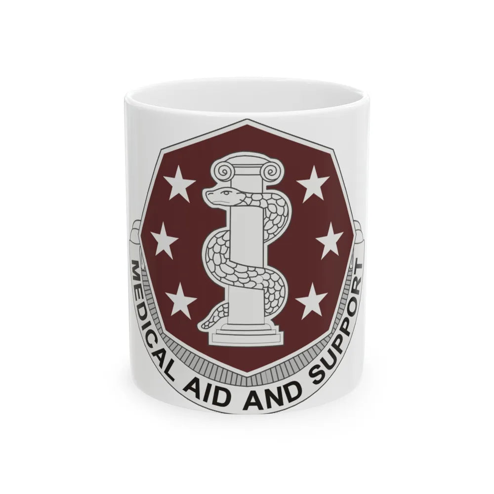 168 Medical Battalion (U.S. Army) White Coffee Mug-11oz-Go Mug Yourself