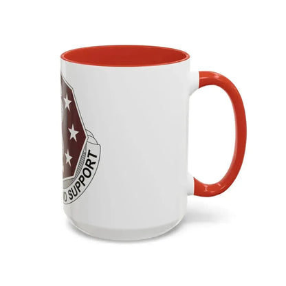 168 Medical Battalion (U.S. Army) Accent Coffee Mug - Go Mug Yourself