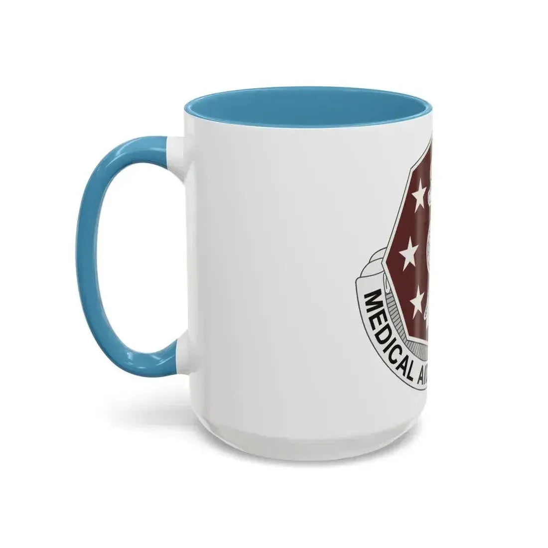168 Medical Battalion (U.S. Army) Accent Coffee Mug - Go Mug Yourself