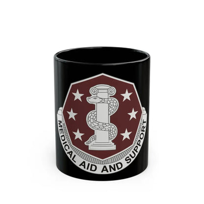 168 Medical Battalion (U.S. Army) Black Coffee Mug 11oz - Go Mug Yourself