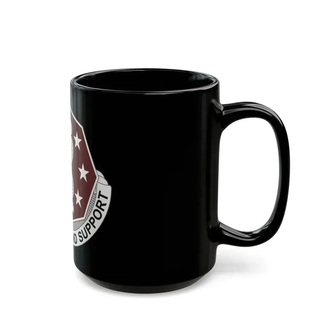 168 Medical Battalion (U.S. Army) Black Coffee Mug - Go Mug Yourself