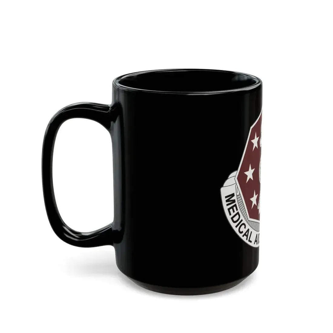 168 Medical Battalion (U.S. Army) Black Coffee Mug - Go Mug Yourself