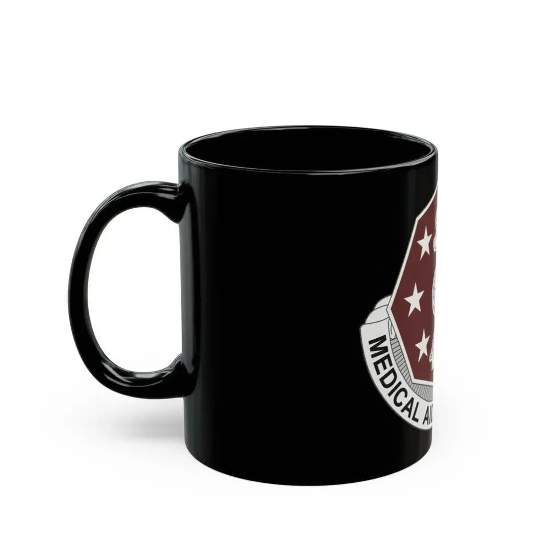 168 Medical Battalion (U.S. Army) Black Coffee Mug - Go Mug Yourself