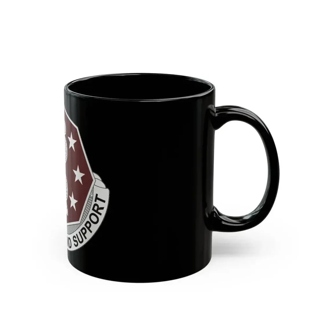 168 Medical Battalion (U.S. Army) Black Coffee Mug - Go Mug Yourself