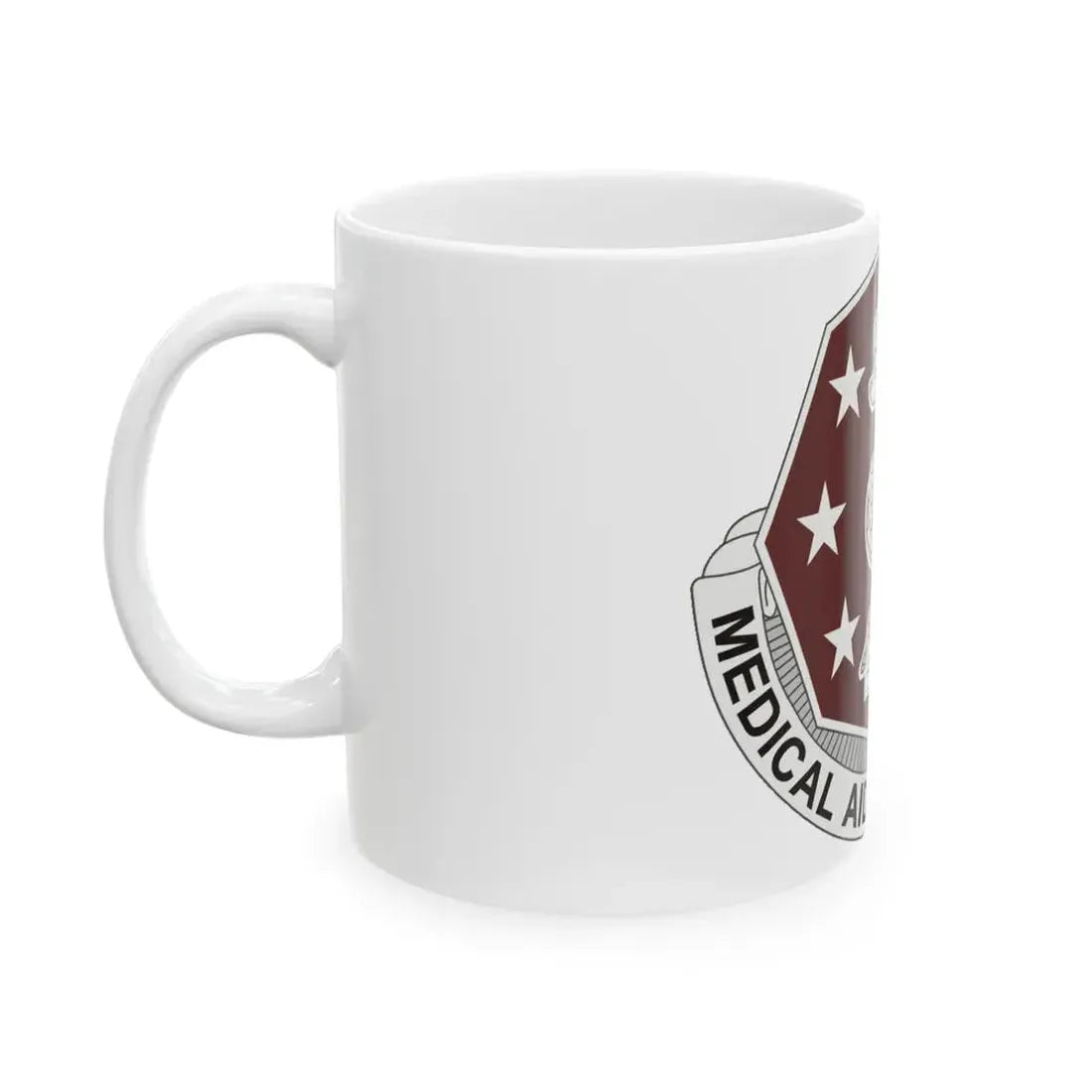 168 Medical Battalion (U.S. Army) White Coffee Mug - Go Mug Yourself
