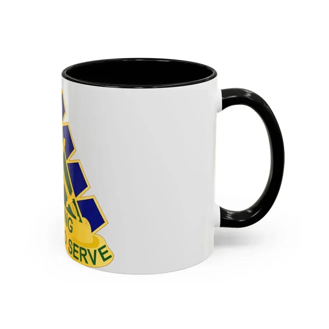 168 Military Police Battalion (U.S. Army) Accent Coffee Mug - Go Mug Yourself