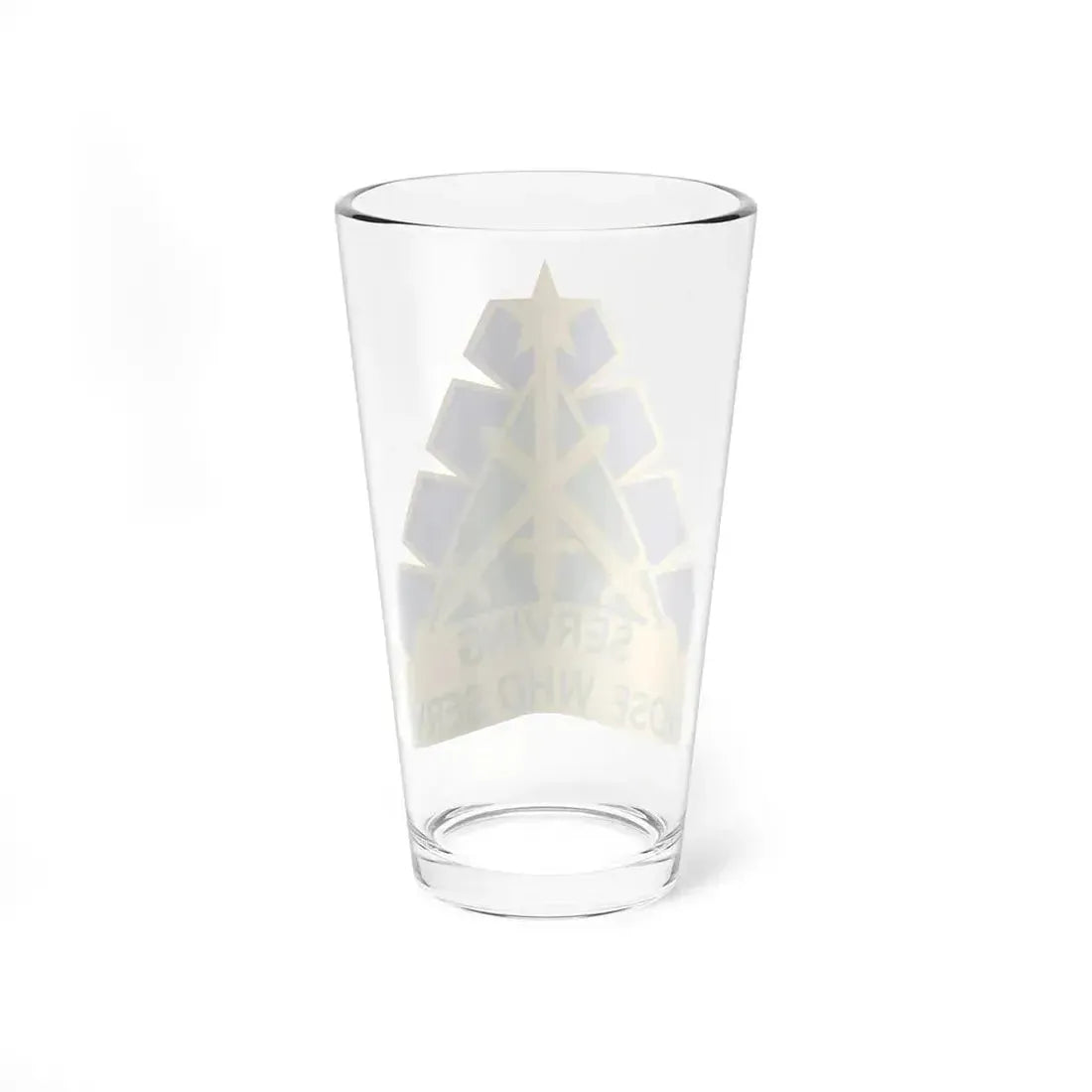 168 Military Police Battalion (U.S. Army) Pint Glass 16oz - Go Mug Yourself