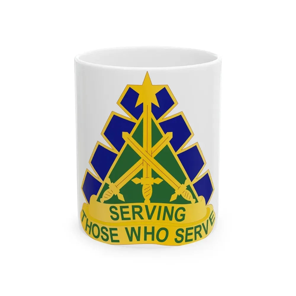 168 Military Police Battalion (U.S. Army) White Coffee Mug 11oz - Go Mug Yourself