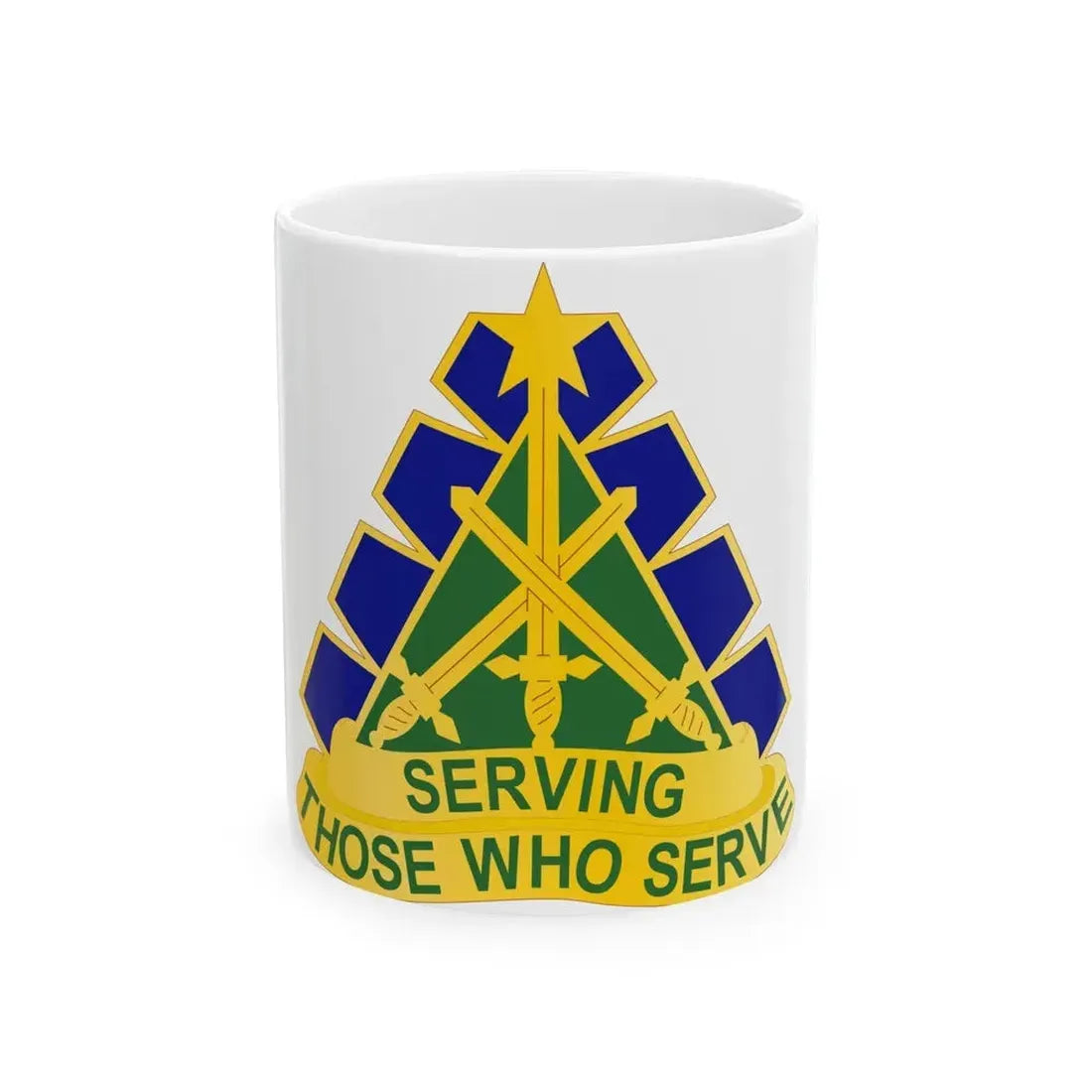 168 Military Police Battalion (U.S. Army) White Coffee Mug 11oz - Go Mug Yourself