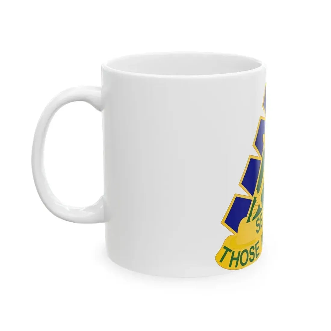 168 Military Police Battalion (U.S. Army) White Coffee Mug - Go Mug Yourself