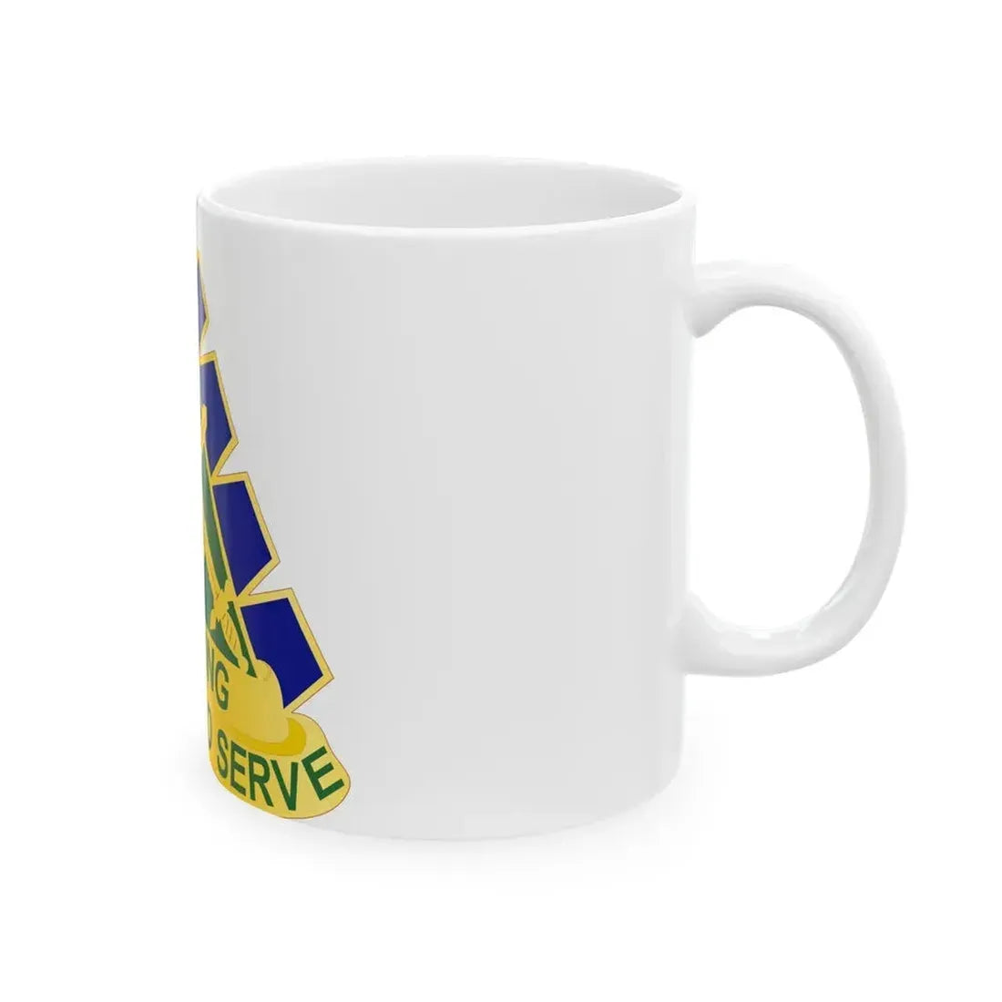168 Military Police Battalion (U.S. Army) White Coffee Mug - Go Mug Yourself