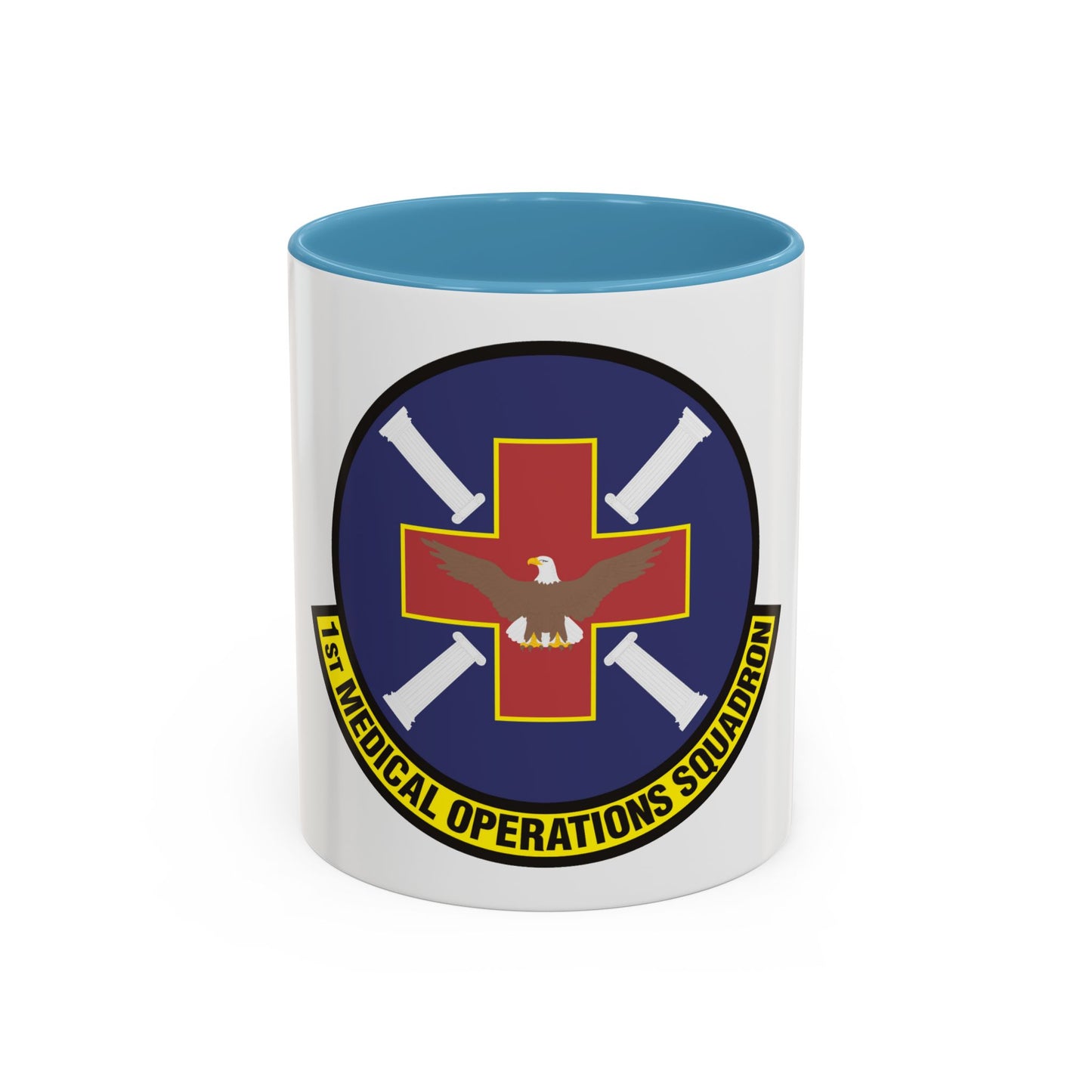 1st Medical Operations Squadron (U.S. Air Force) Accent Coffee Mug
