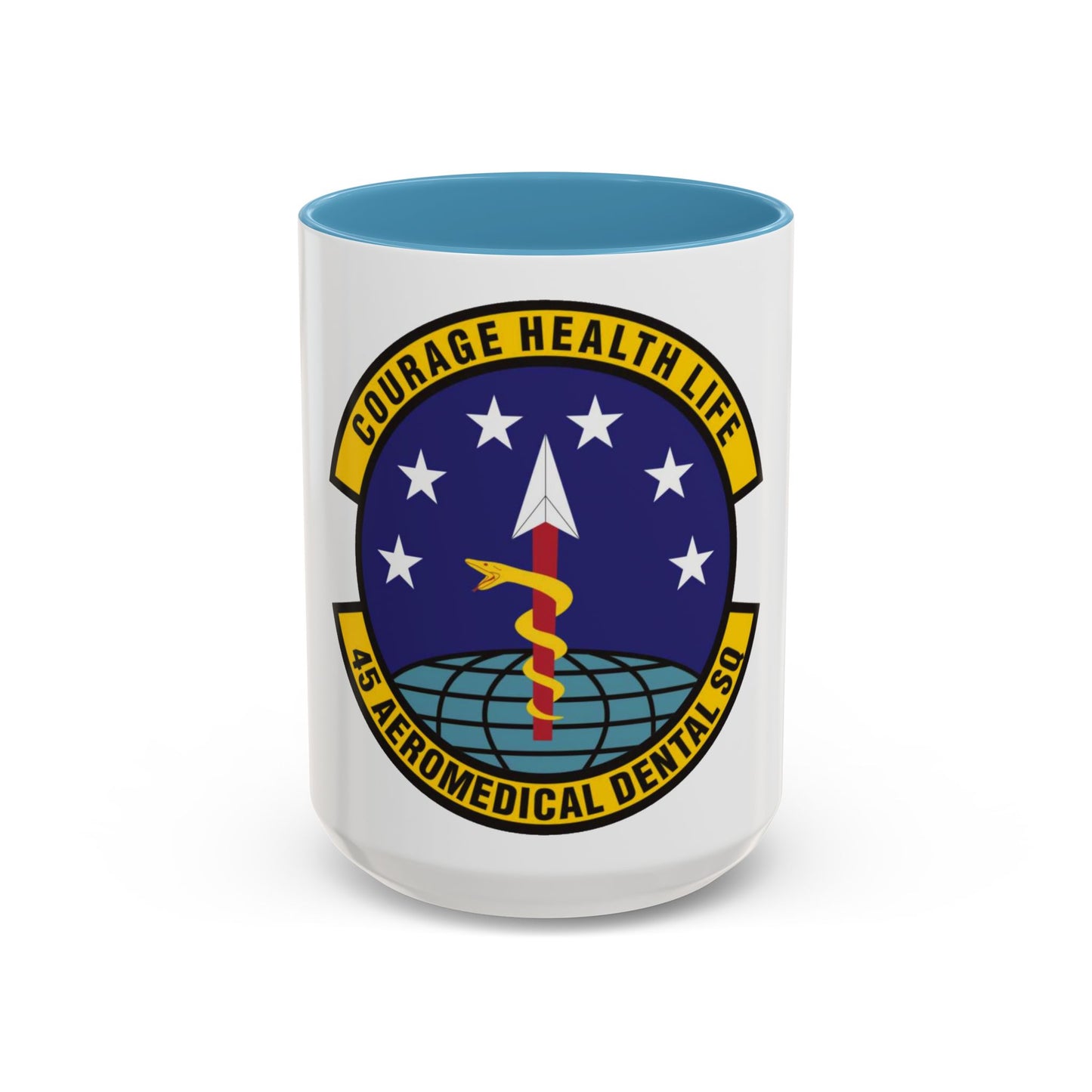 45th Aeromedical Dental Squadron (U.S. Air Force) Accent Coffee Mug