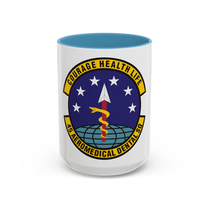 45th Aeromedical Dental Squadron (U.S. Air Force) Accent Coffee Mug