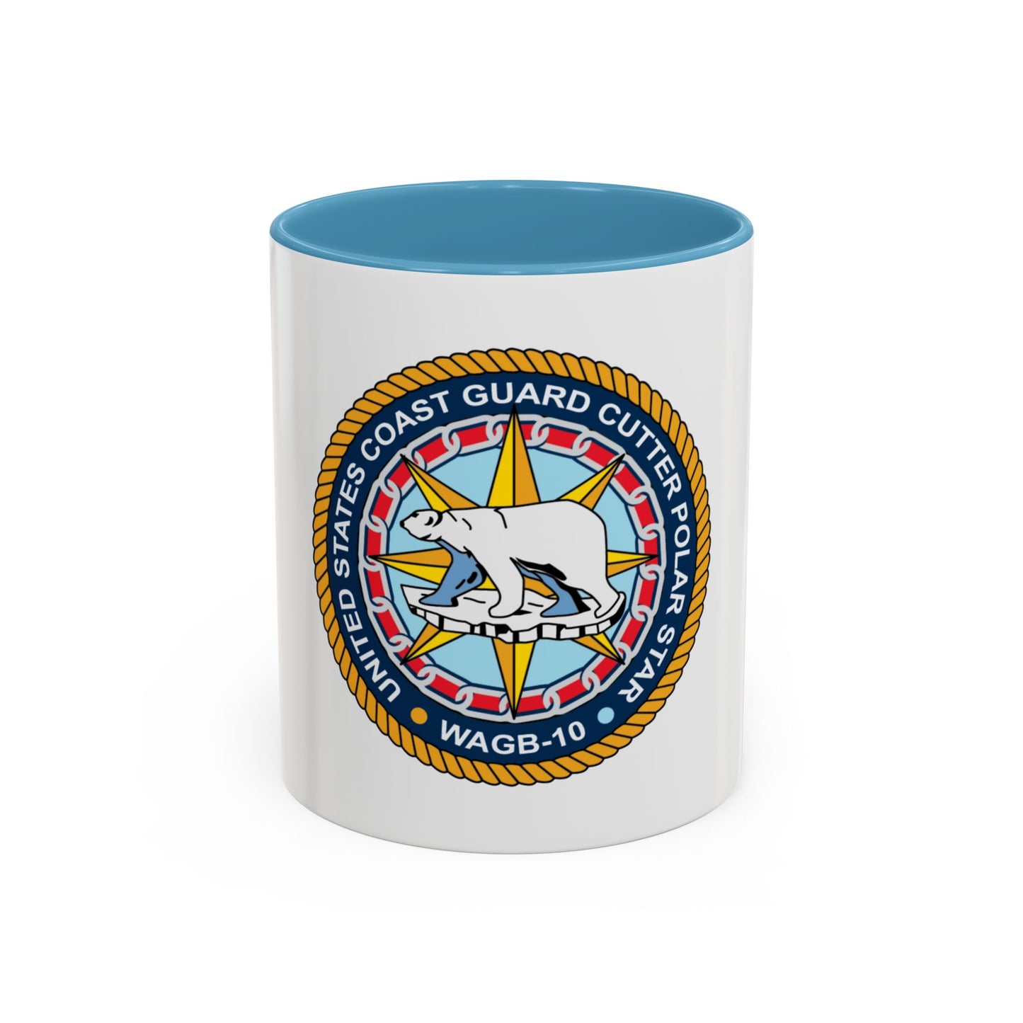 USCGC Polar Star WAGB 10 (U.S. Coast Guard) Accent Coffee Mug