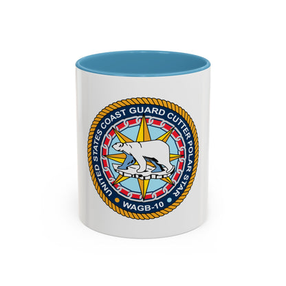 USCGC Polar Star WAGB 10 (U.S. Coast Guard) Accent Coffee Mug