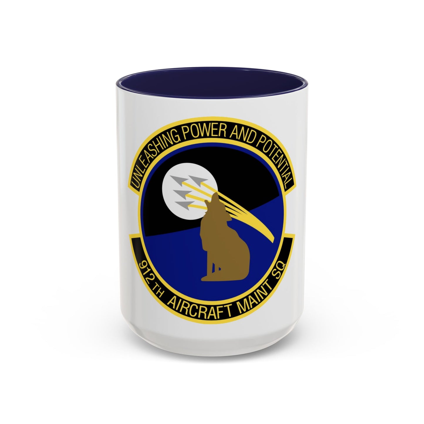 912th Aircraft Maintenance Squadron (U.S. Air Force) Accent Coffee Mug