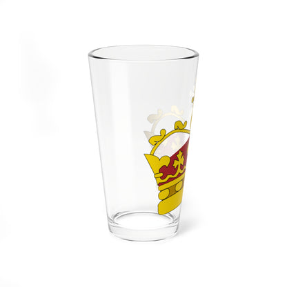 Heraldic Royal Crown of Scotland (United Kingdom) (Coat of Arms) Pint Glass 16oz
