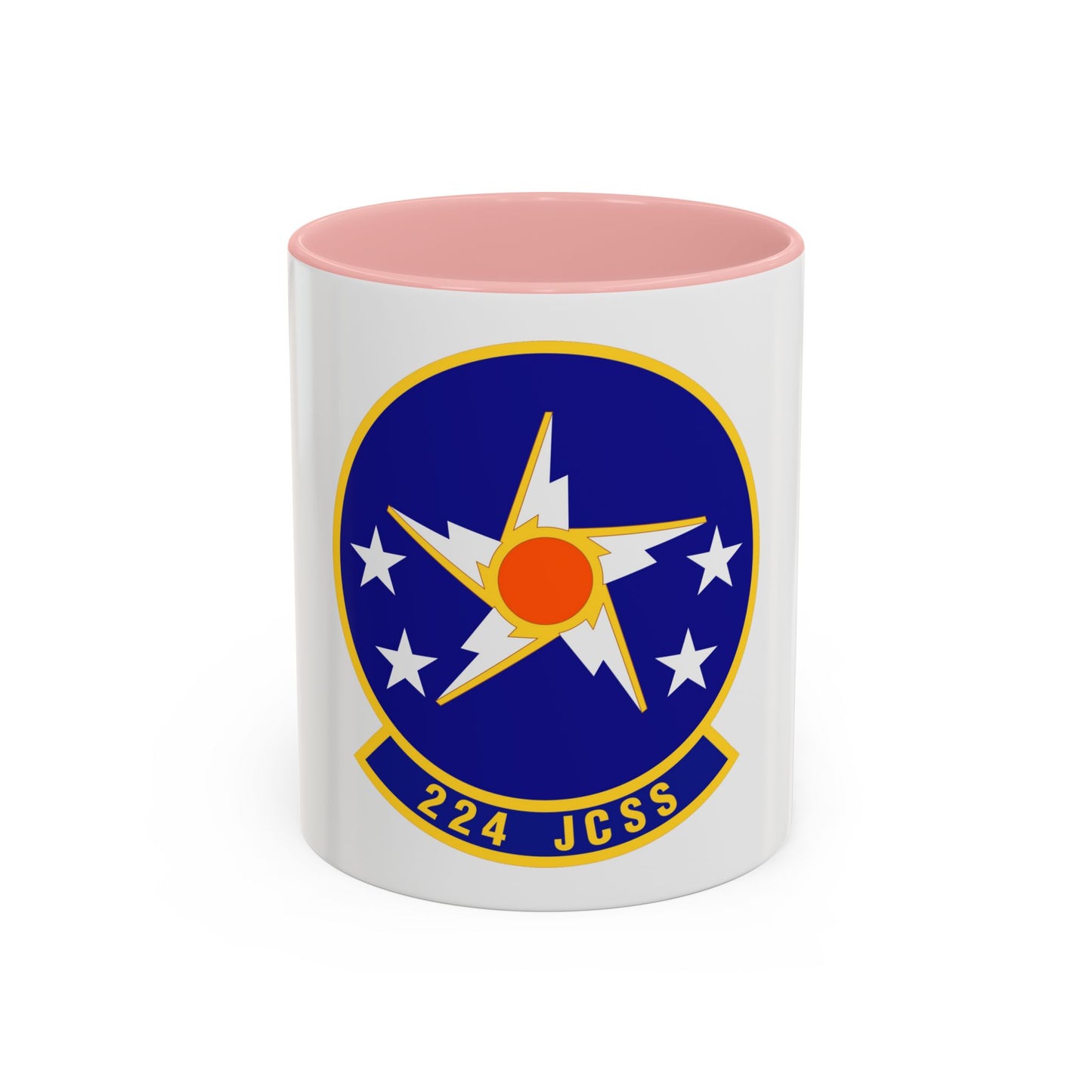 224th Joint Communications Support Squadron (U.S. Air Force) Accent Coffee Mug