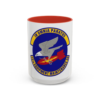19th Equipment Maintenance Squadron (U.S. Air Force) Accent Coffee Mug