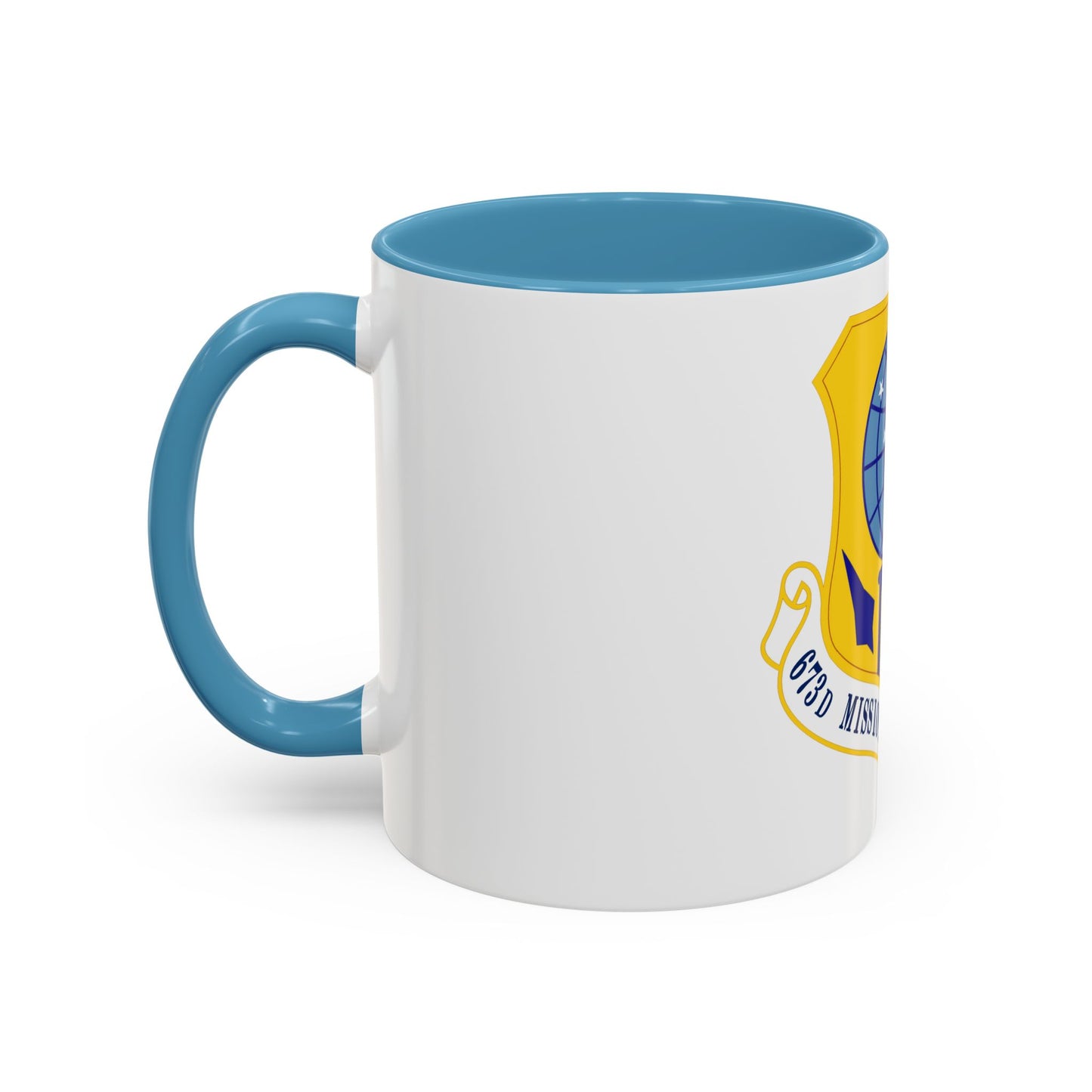 673 Mission Support Group PACAF (U.S. Air Force) Accent Coffee Mug
