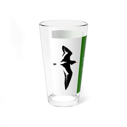 Flag of Lihou (United Kingdom) Pint Glass 16oz