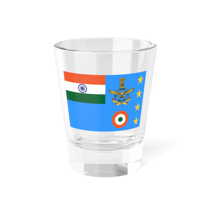 Flag of the Chief of Air Staff of the Indian Air Force (India) Shot Glass 1.5oz