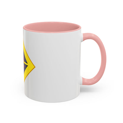 12th US division Insignia (U.S. Army) Accent Coffee Mug