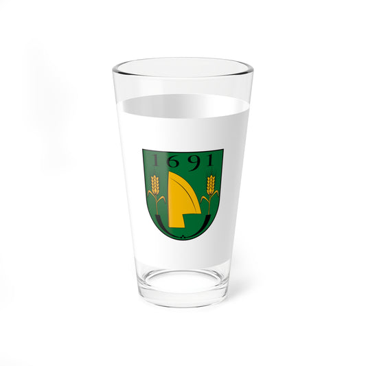 Flag of Pornoapati (Hungary) Pint Glass 16oz