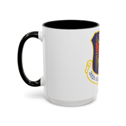 302d Airlift Wing (U.S. Air Force) Accent Coffee Mug