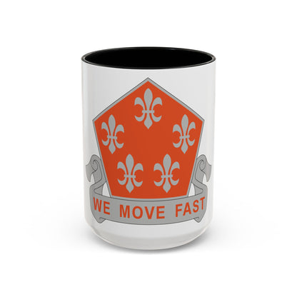 5 Signal Battalion (U.S. Army) Accent Coffee Mug