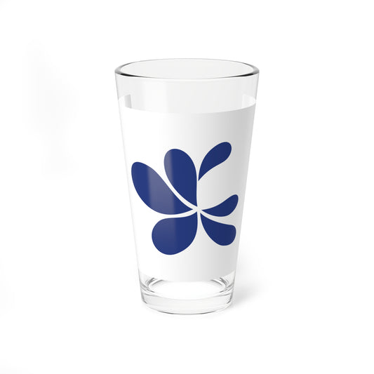 Flag of Takashima Shiga (Japan) Pint Glass 16oz