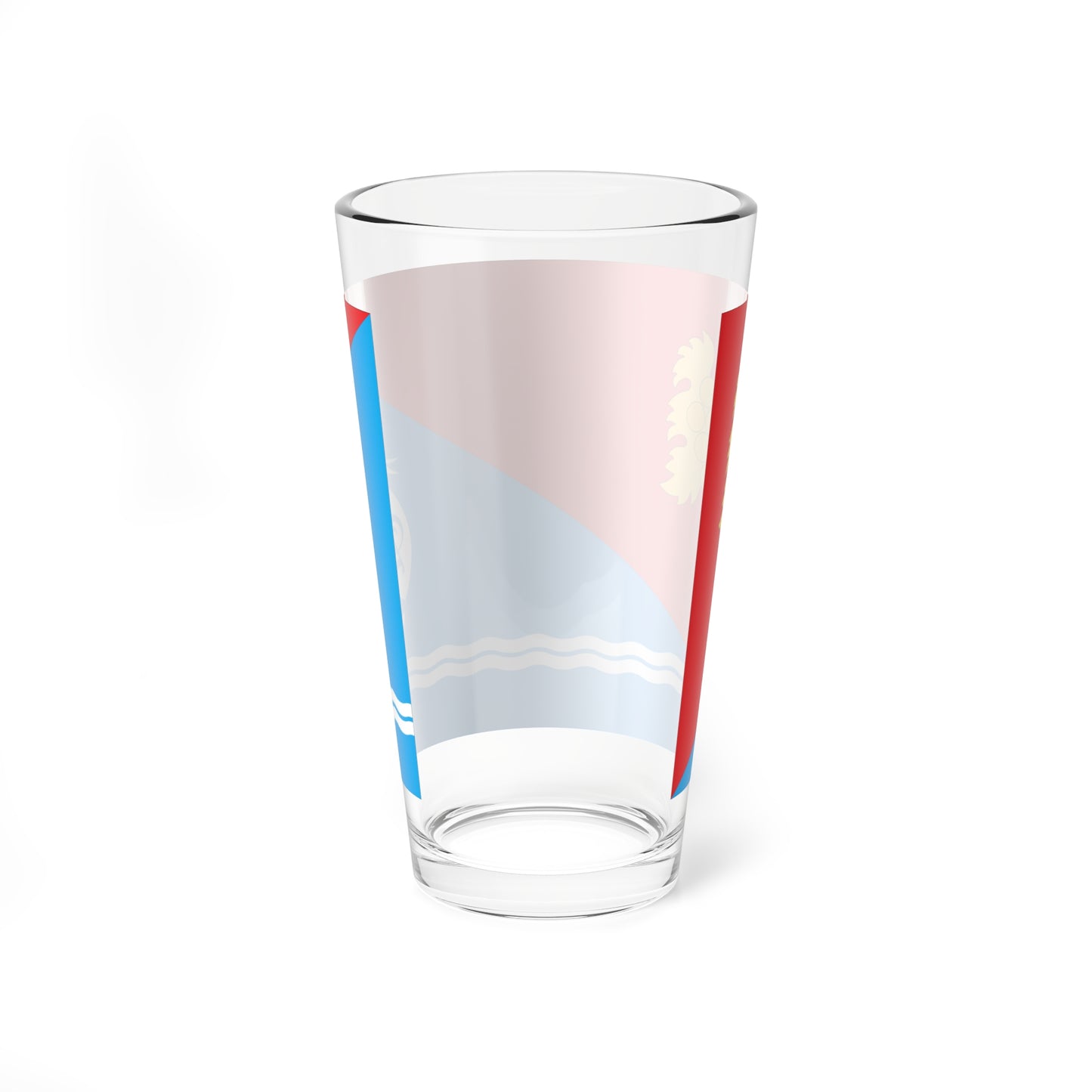 Flag of Andreyevka Sevastopol (Russia) Pint Glass 16oz