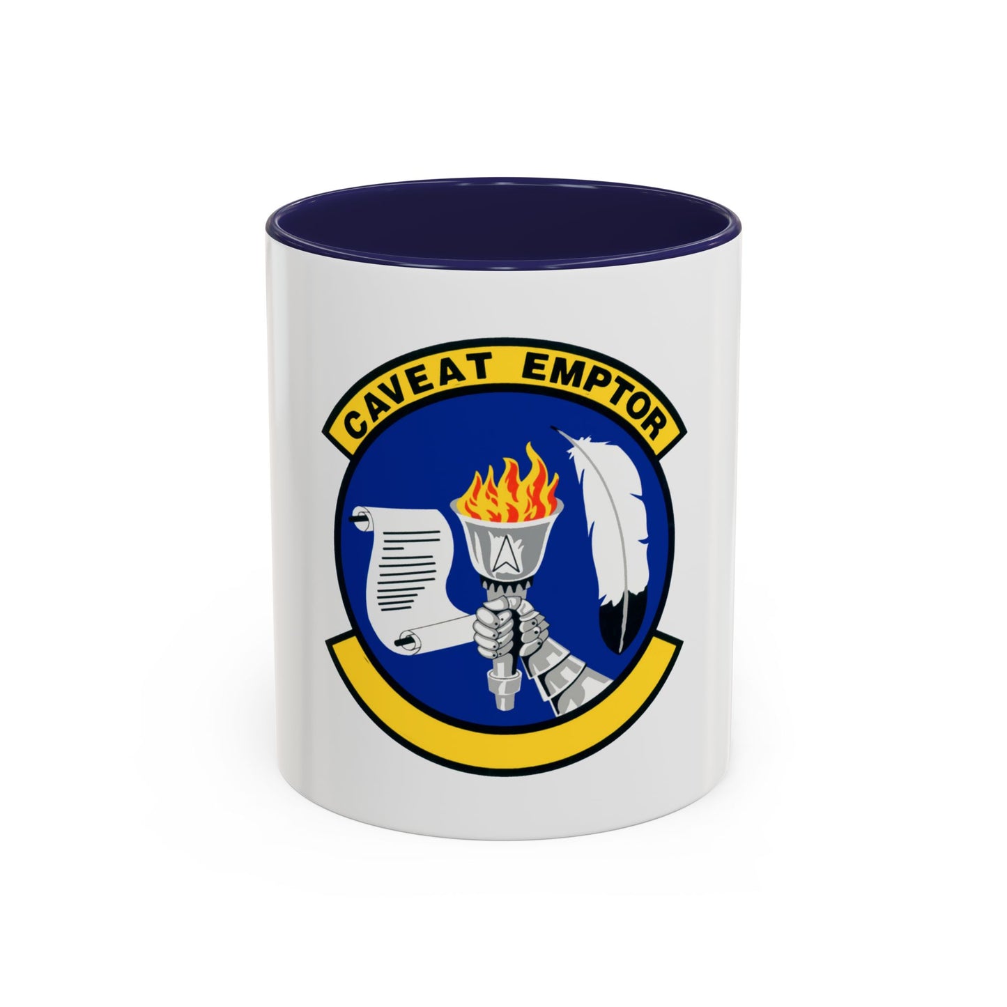 319 Contracting Squadron ACC (U.S. Air Force) Accent Coffee Mug