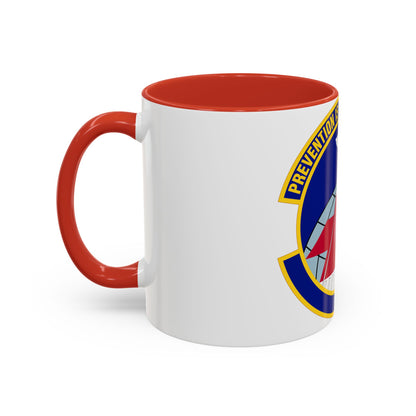 56 Operational Medical Readiness Squadron AETC (U.S. Air Force) Accent Coffee Mug