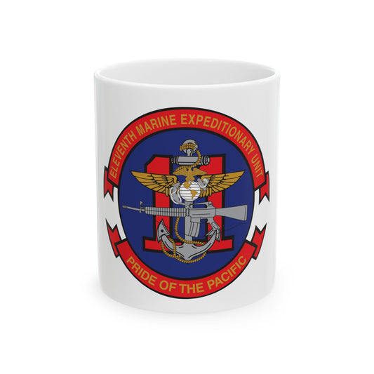 11th MEU (USMC) White Coffee Mug