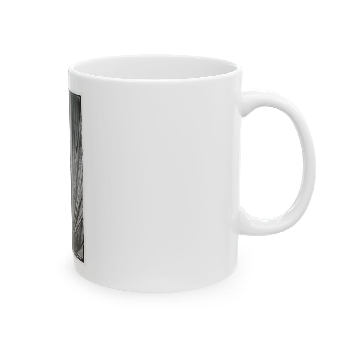 Asst. Surg. Luther Brusie, 3rd Ind Cav 001 (U.S. Civil War) White Coffee Mug