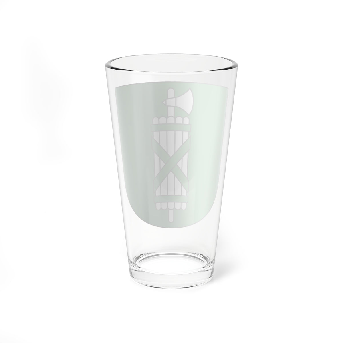 Wappen St. Gallen matt 2010 (Switzerland) (Coat of Arms) Pint Glass 16oz